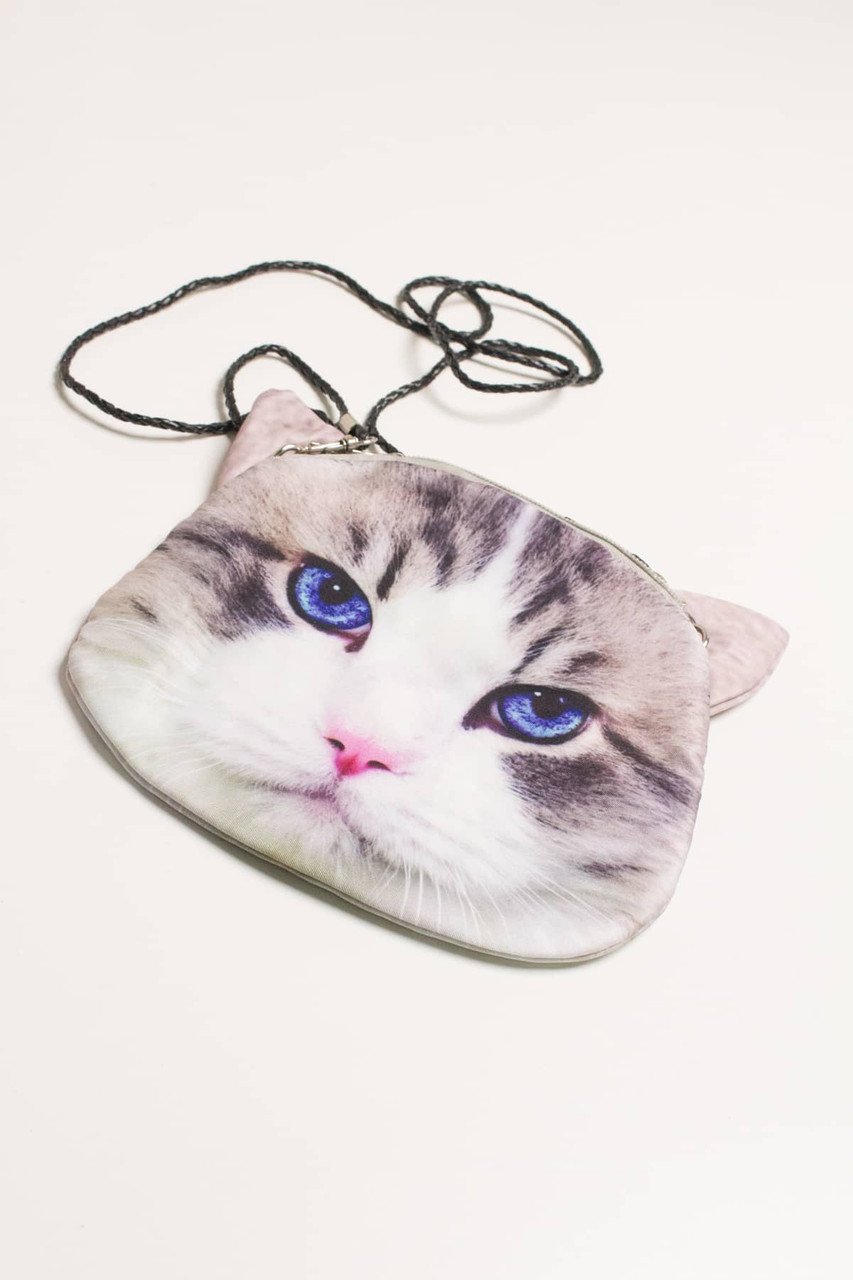Children's Cute Shoulder Bag Cartoon Cute Cat Coin Purse - Temu